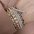 Self Love Diamond Bangle with Heart Detailing