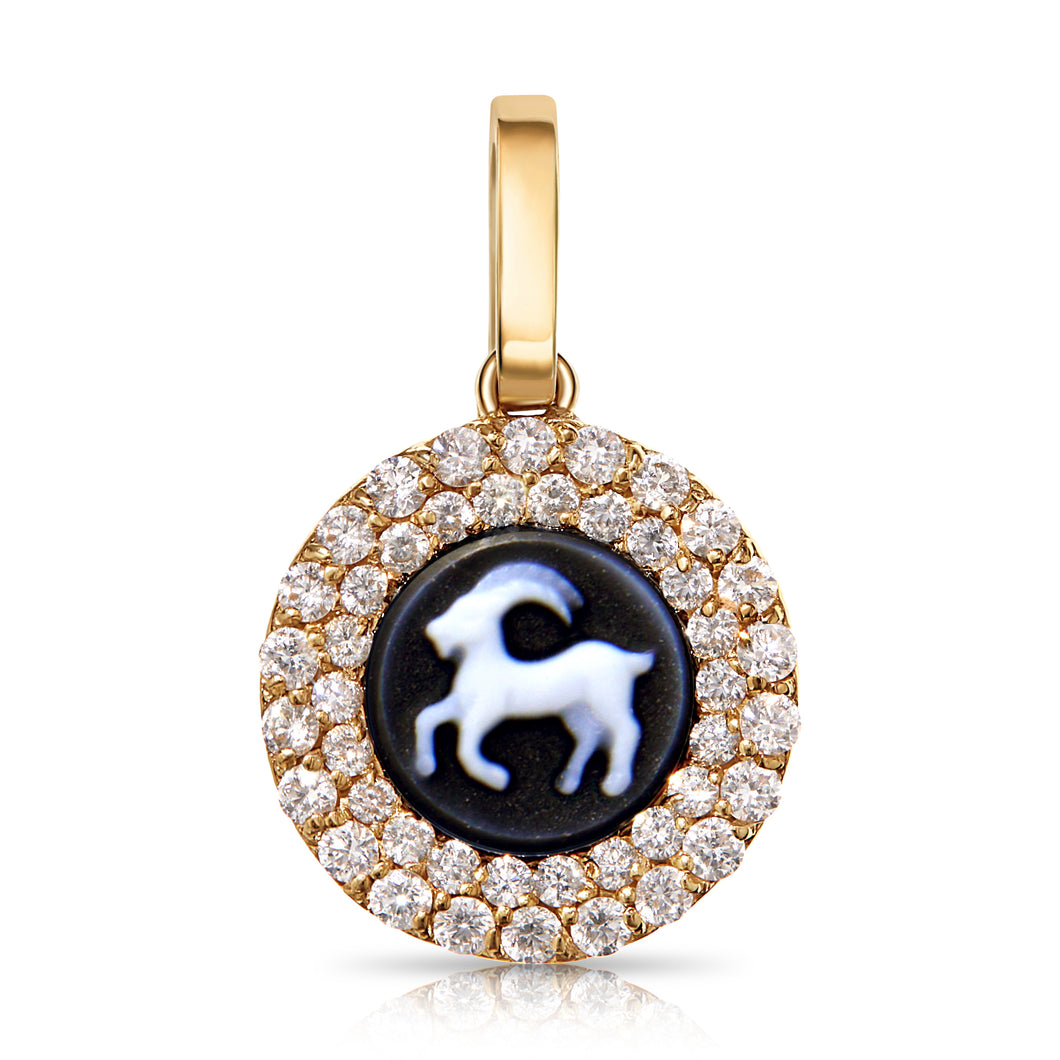 Zodiac Astro Amulet Charm