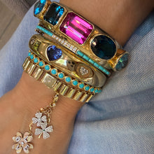 Bold Gold Book Link Etta Chain Bracelet