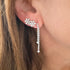 Diamond Kate Fringe Earring