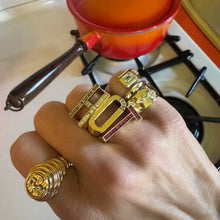 Diamond Signet Wrap Ring