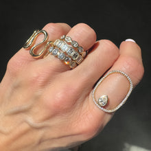 Sené Aura Gold or Pave Diamond Ring