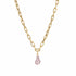 Pink Baroque Pearl Hinged Charm
