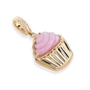 Plateless Gold & Gemstone Emoji Icon Charm Pendant