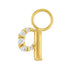 Mini Diamond Initial Charm
