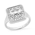 Diamond Zodiac Signet Ring