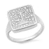 Diamond Zodiac Signet Ring
