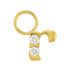 Mini Diamond Initial Charm