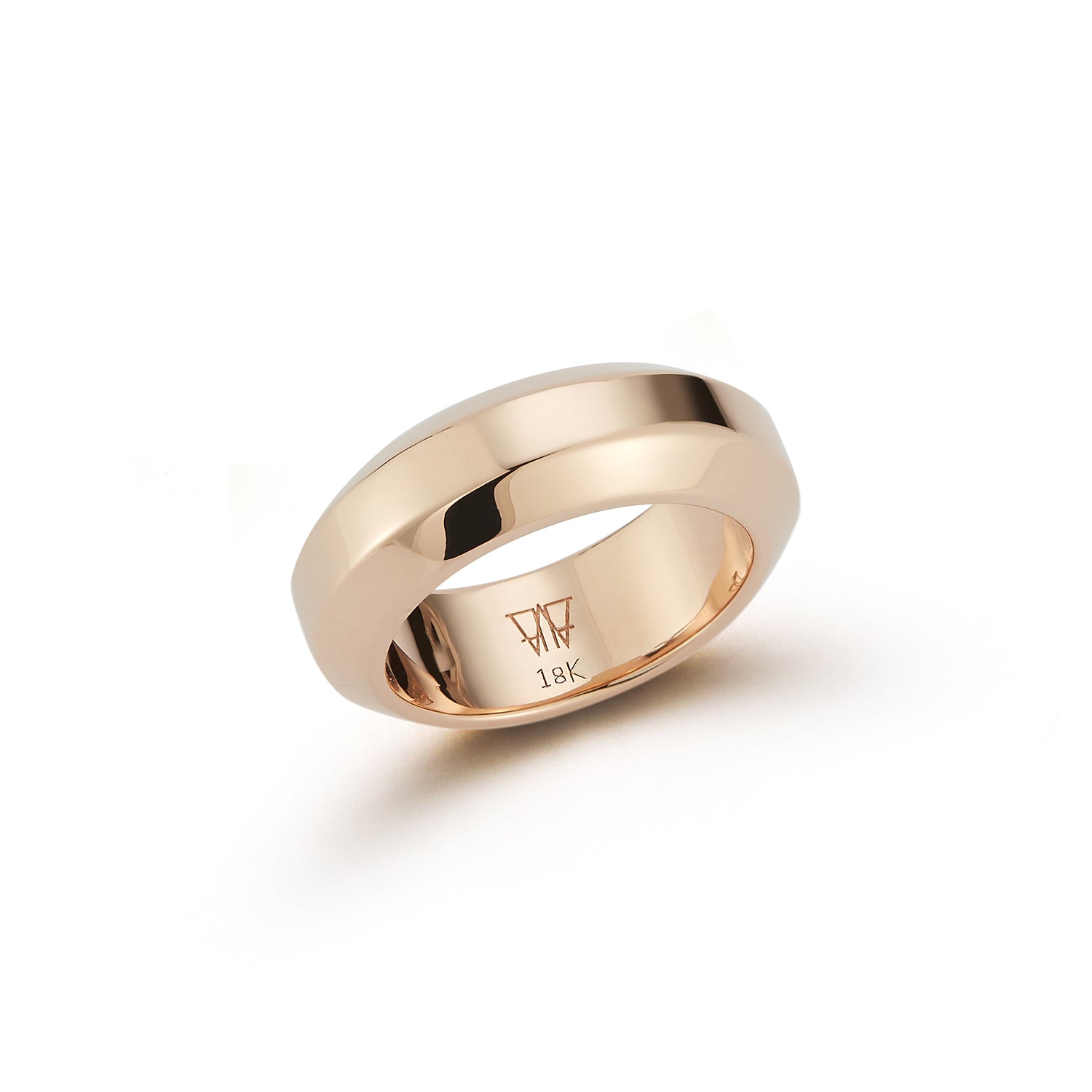 Grant Angled Band Men's Ring