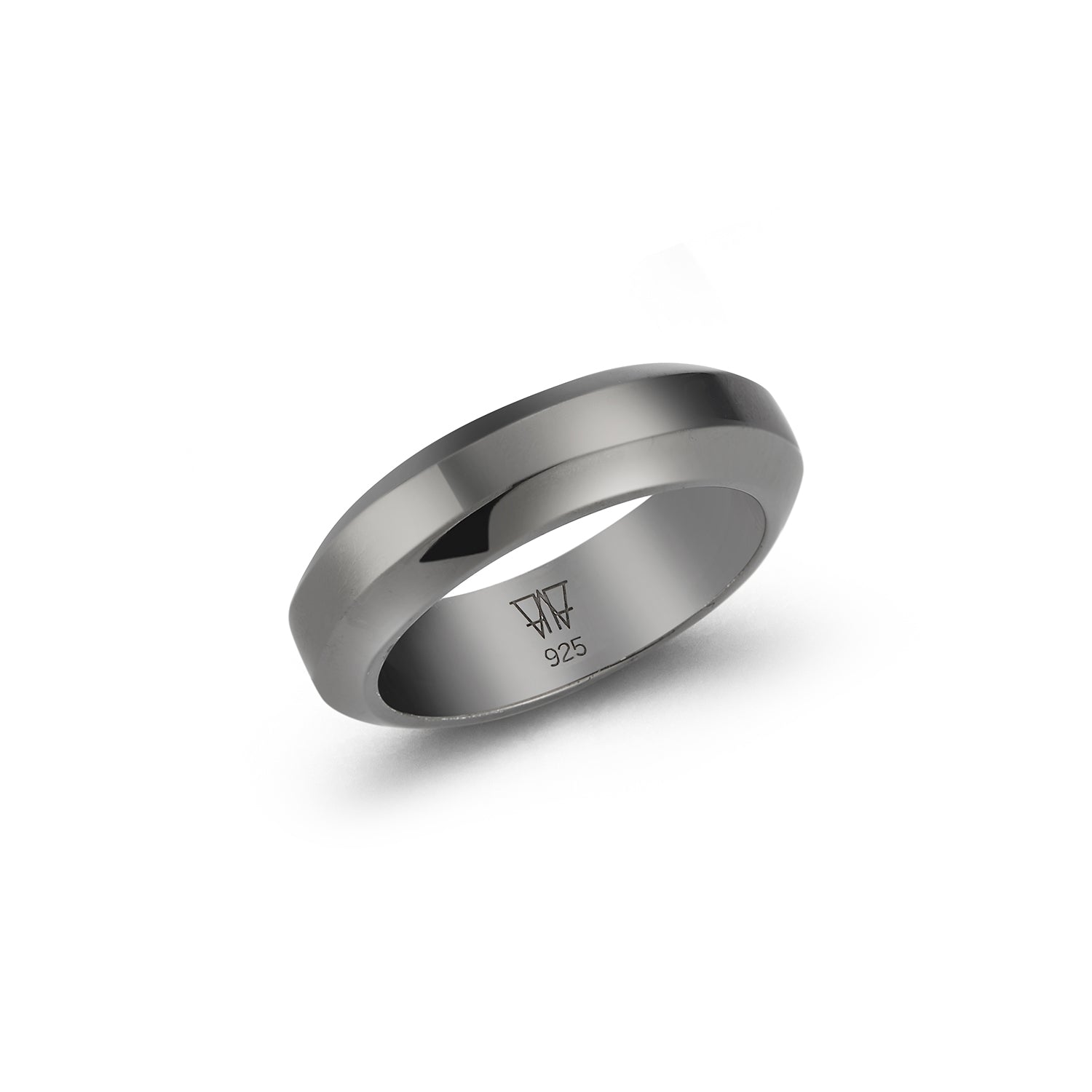Grant Angled Band Men's Ring
