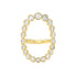 Continuity Bezel Diamond Orbit Ring