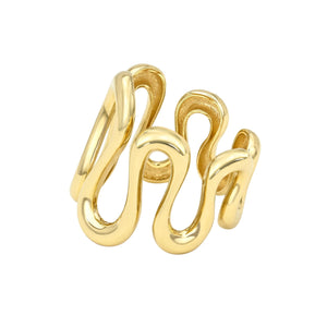 Sené Aura Gold or Pave Diamond Ring