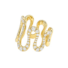 Sené Aura Gold or Pave Diamond Ring