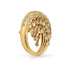 Grand Caviar Diamond Shaker Ring