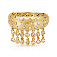Grand Caviar Diamond Shaker Ring