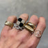 Rinna Polished & Fluted Domed Statement Ring