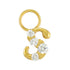 Mini Diamond Initial Charm