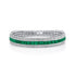 Pave Diamond & Gemstone Scales Stretch Bracelet
