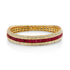 Pave Diamond & Gemstone Scales Stretch Bracelet