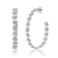 Milestones by AB for Eriness Diamond Daisy Hoops