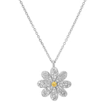 Milestones by AB for Eriness Large Diamond Daisy Necklace