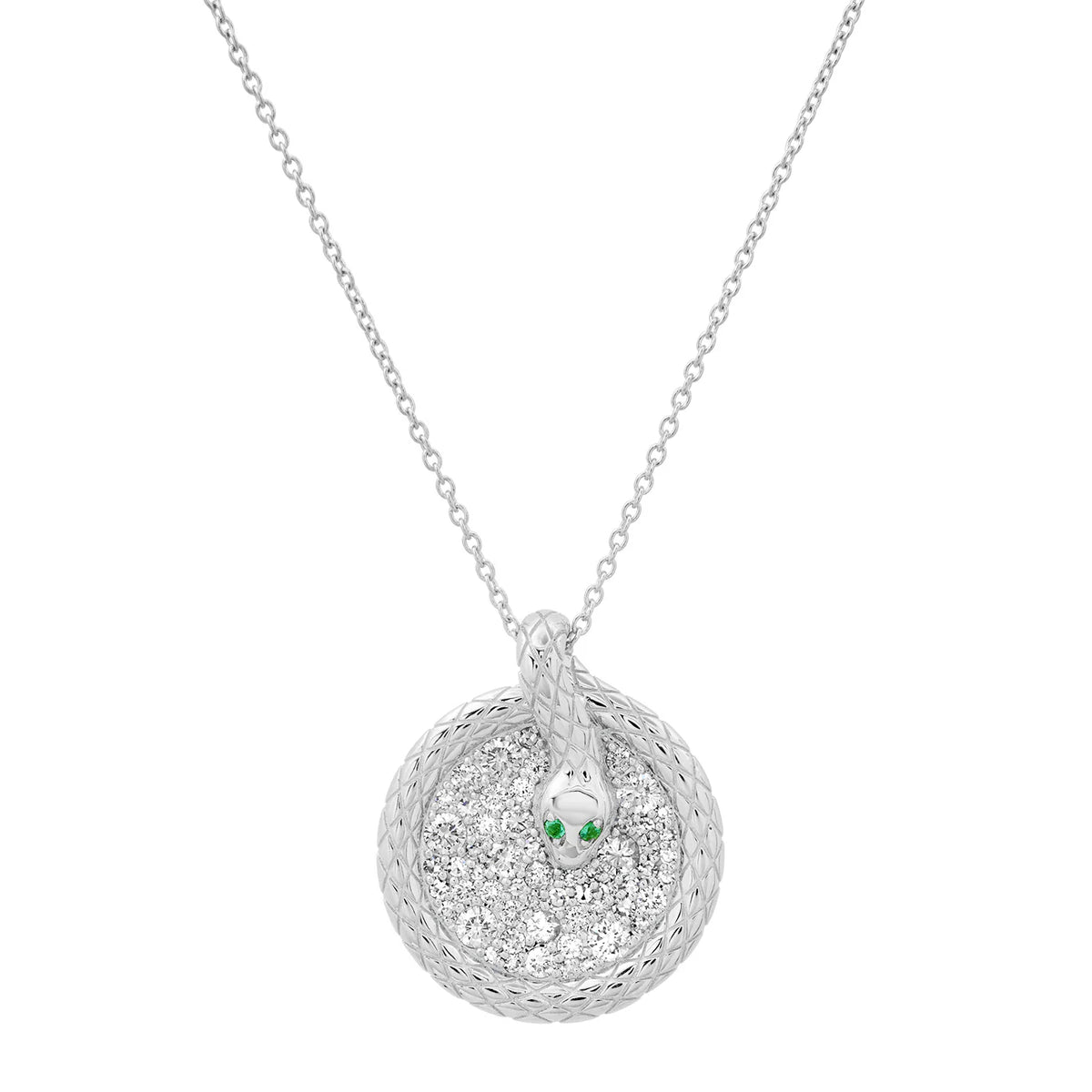 Milestones by AB for Eriness Diamond Coiled Snake Necklace