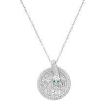 Milestones by AB for Eriness Diamond Coiled Snake Necklace