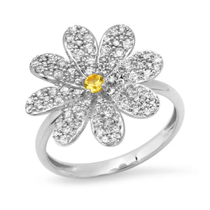 Exclusive MBAB x Eriness Diamond Daisy Ring