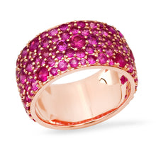 Juicy Gemstone Cigar Band Ring