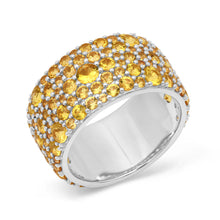 Juicy Gemstone Cigar Band Ring