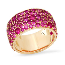 Juicy Gemstone Cigar Band Ring