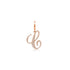 Diamond Medium Script Initial Charm