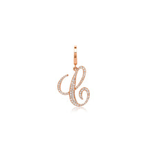 Diamond Medium Script Initial Charm