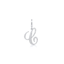 Diamond Medium Script Initial Charm