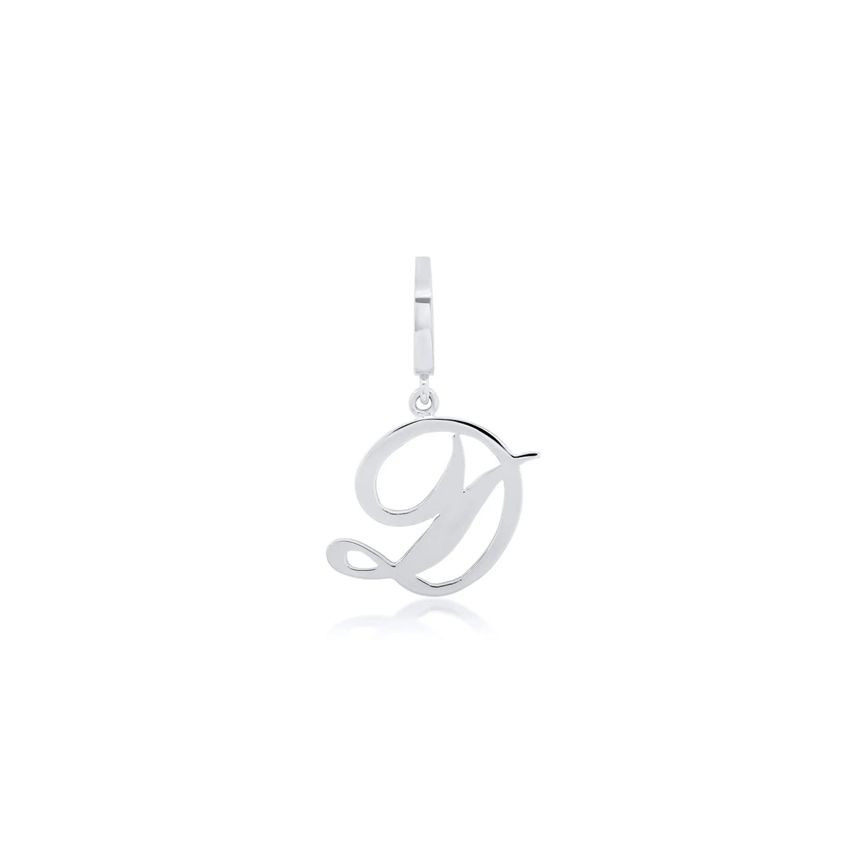 High Polish Medium Script Initial Charm