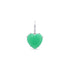 Precious Gemstone Heart Charm
