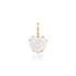 Precious Gemstone Heart Charm