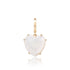 Precious Gemstone Heart Charm