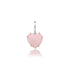 Precious Gemstone Heart Charm
