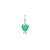 Mini Precious Gemstone Heart Charm