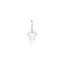 Mini Precious Gemstone Heart Charm