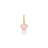 Mini Precious Gemstone Heart Charm