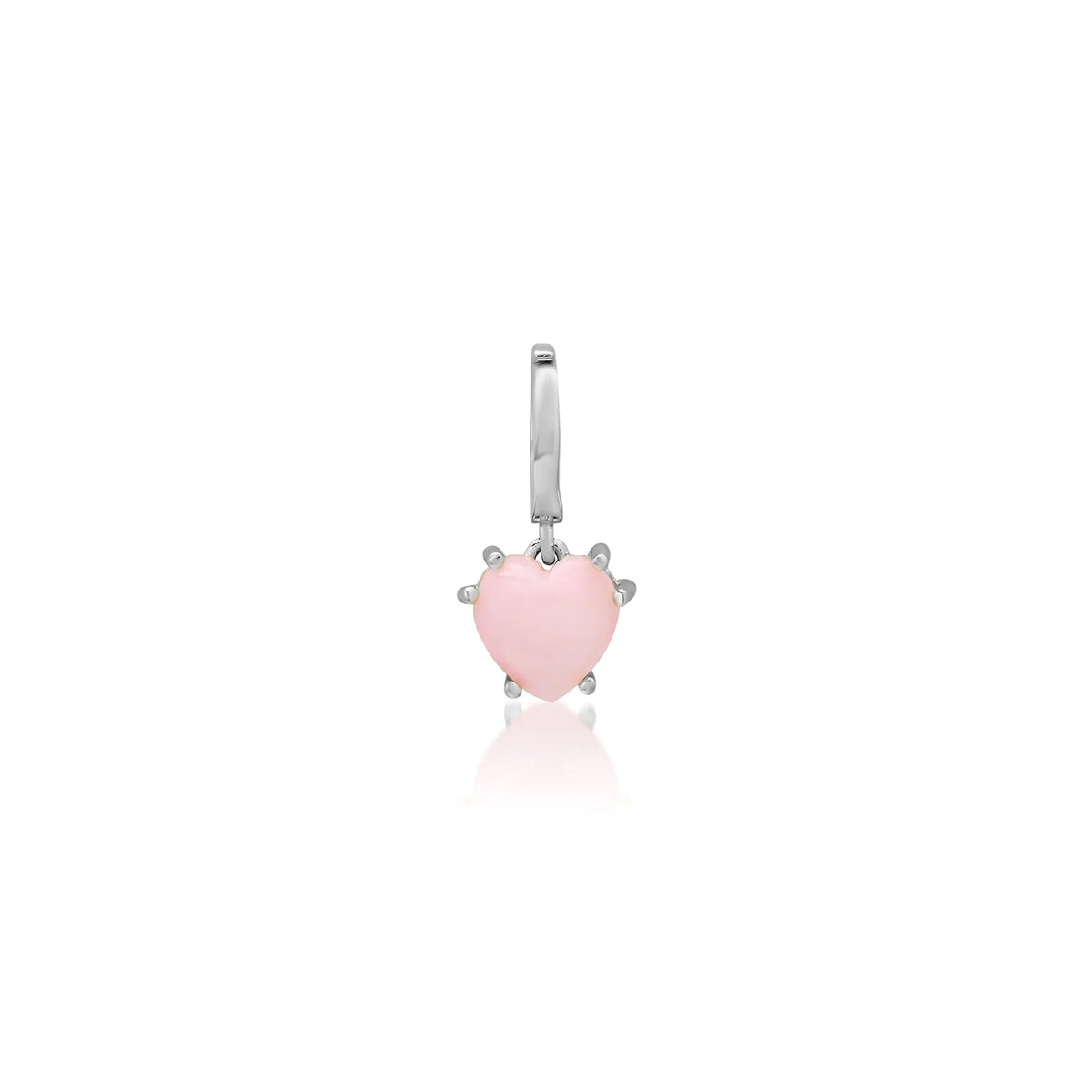 Mini Precious Gemstone Heart Charm