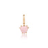 Mini Precious Gemstone Heart Charm