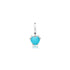 Mini Precious Gemstone Heart Charm
