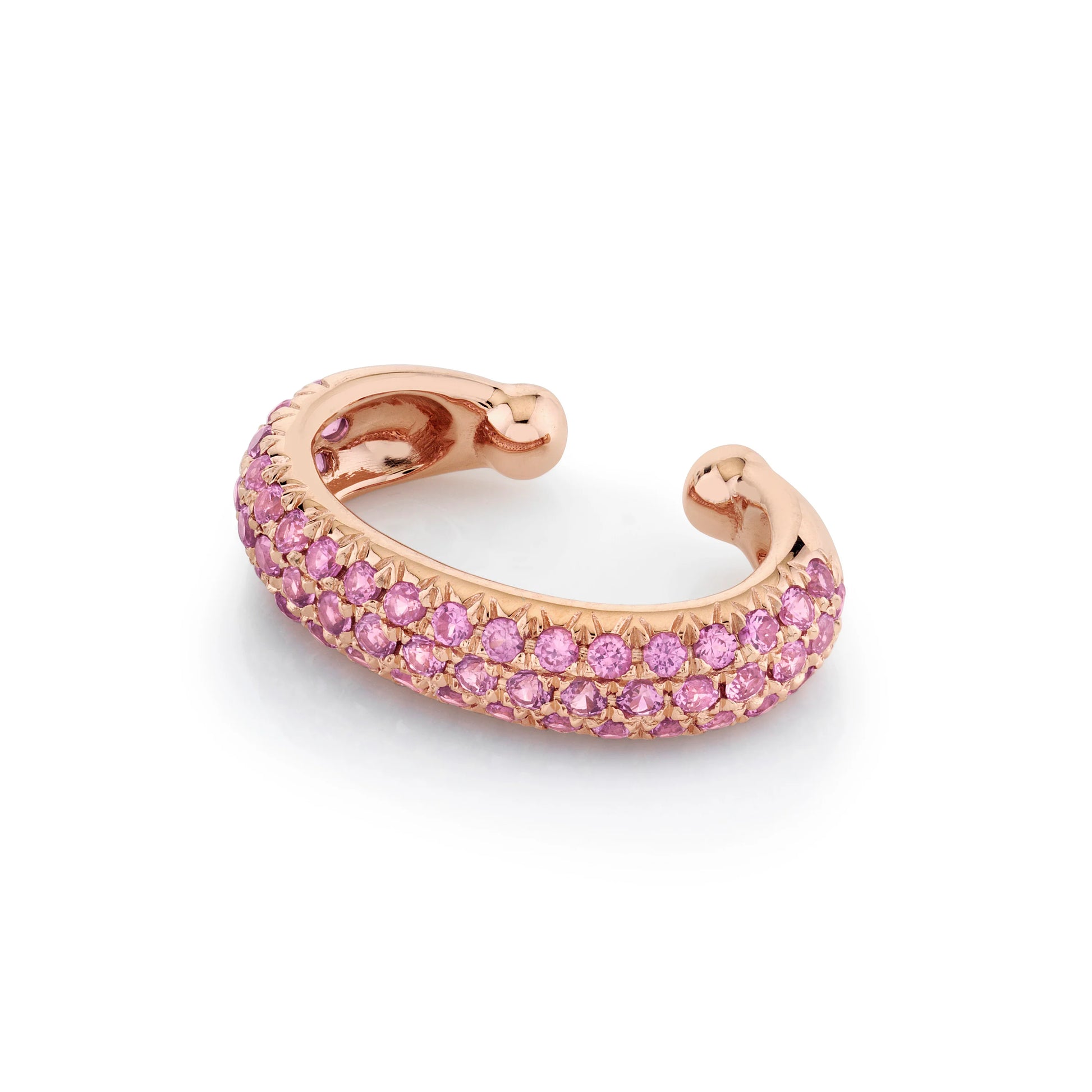 Jumbo Pave Gemstone Ear Cuff