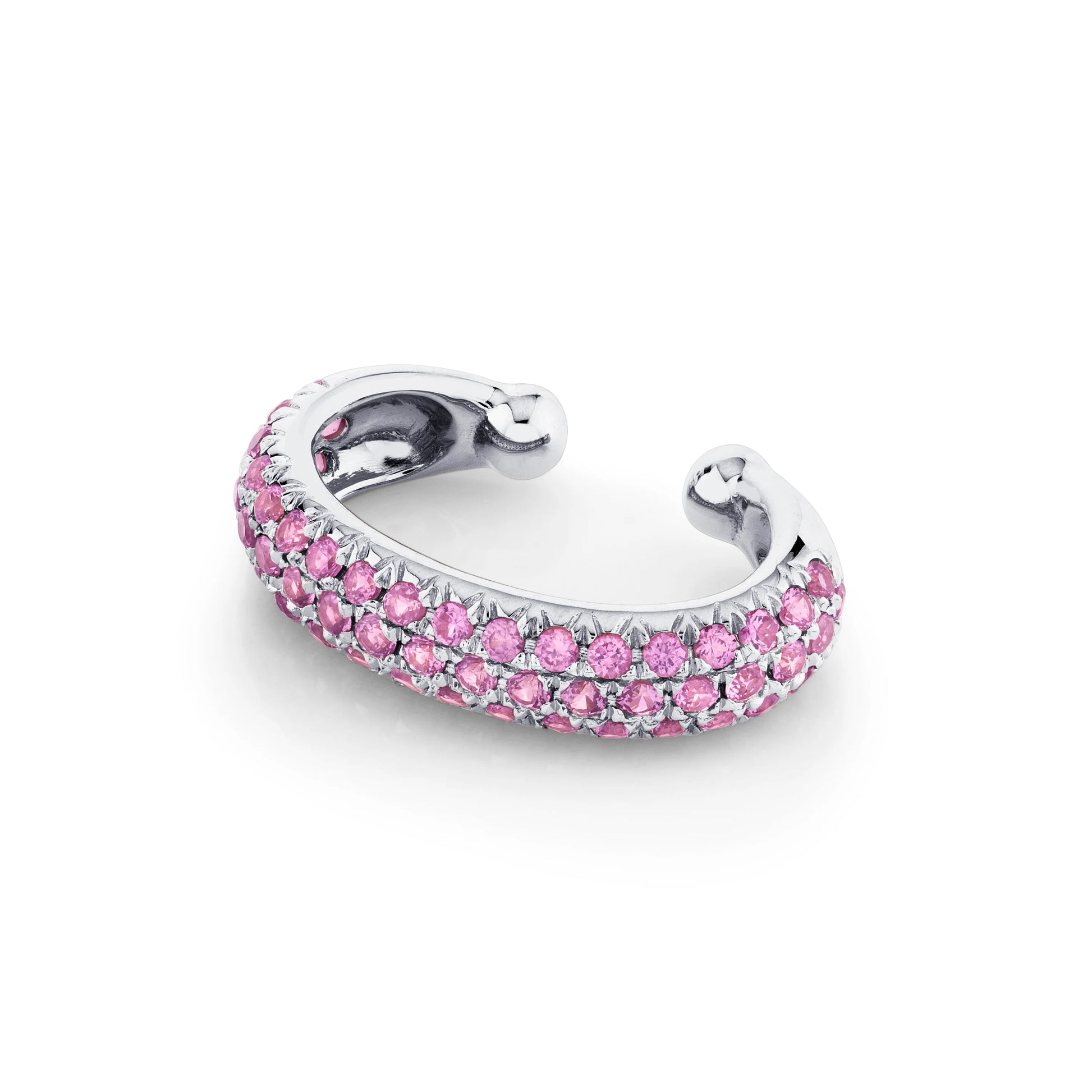 Jumbo Pave Gemstone Ear Cuff