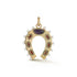 Holly Horseshoe Charm