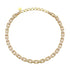 Pave Diamond Deco Link Necklace