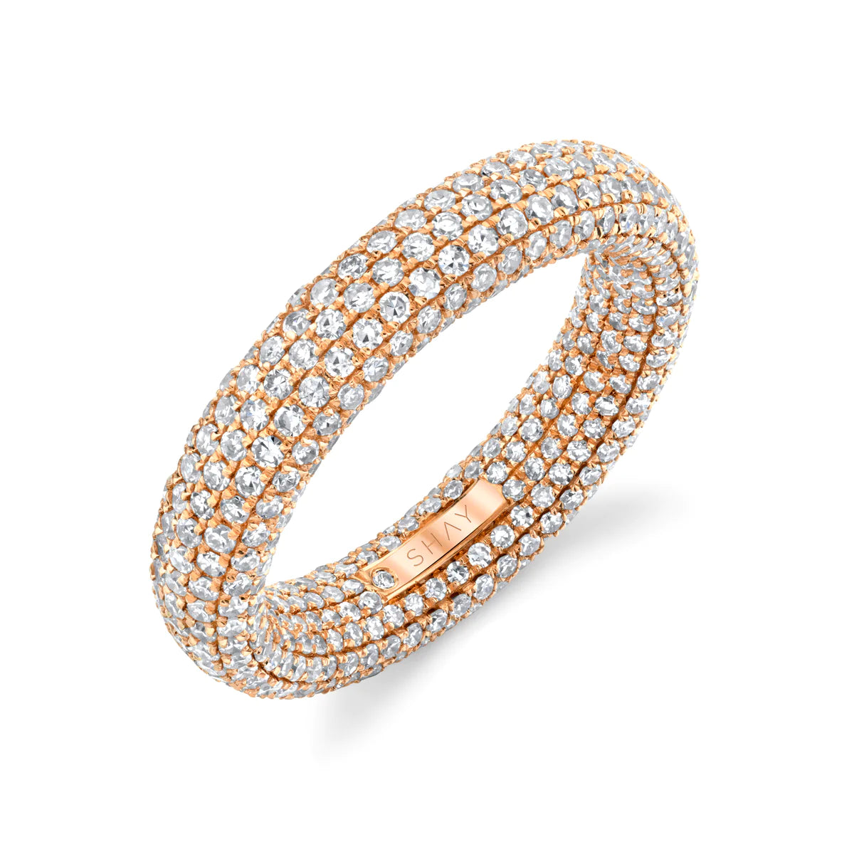 Inside and Out Diamond Eternity Band Ring